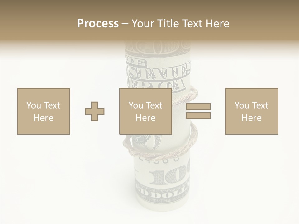 Background Save Greed PowerPoint Template