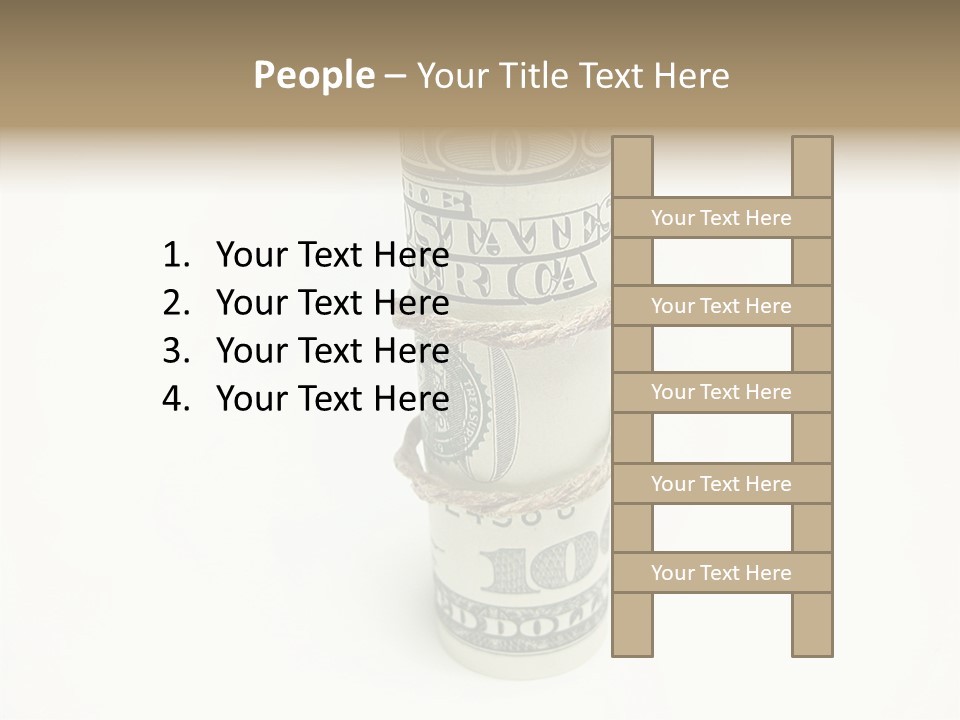 Background Save Greed PowerPoint Template