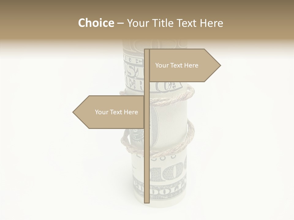 Background Save Greed PowerPoint Template