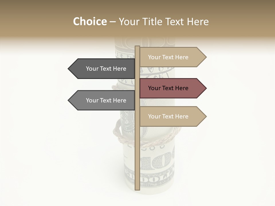 Background Save Greed PowerPoint Template