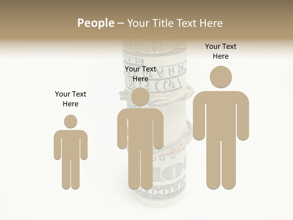 Background Save Greed PowerPoint Template