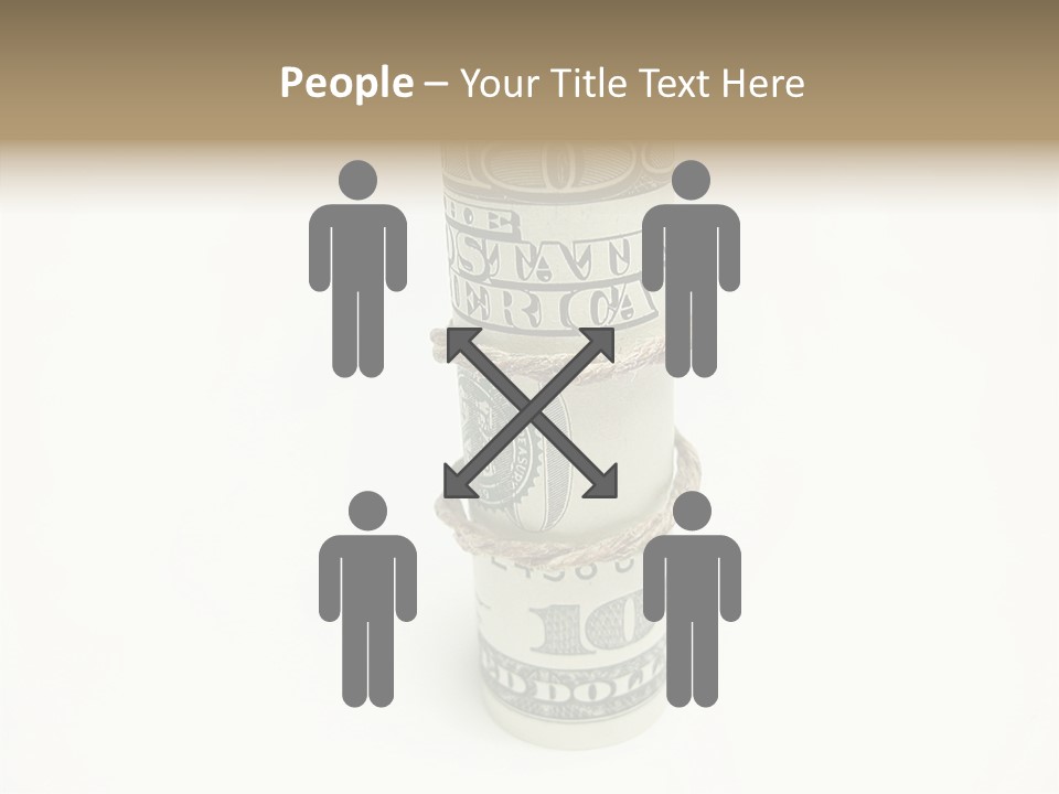 Background Save Greed PowerPoint Template