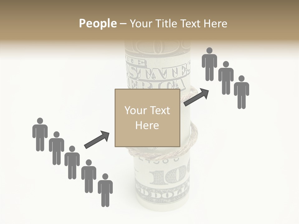 Background Save Greed PowerPoint Template