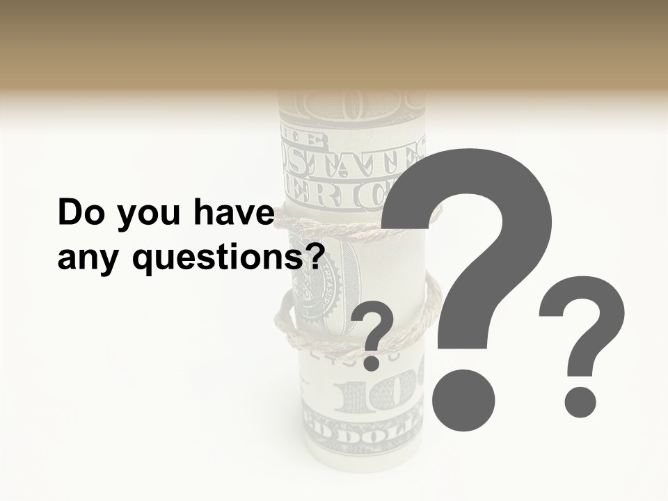 Background Save Greed PowerPoint Template