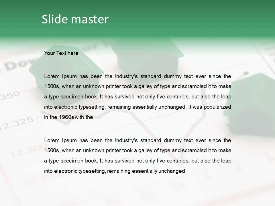 Economy Financial Market PowerPoint Template