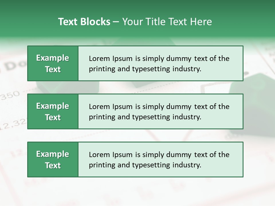 Economy Financial Market PowerPoint Template
