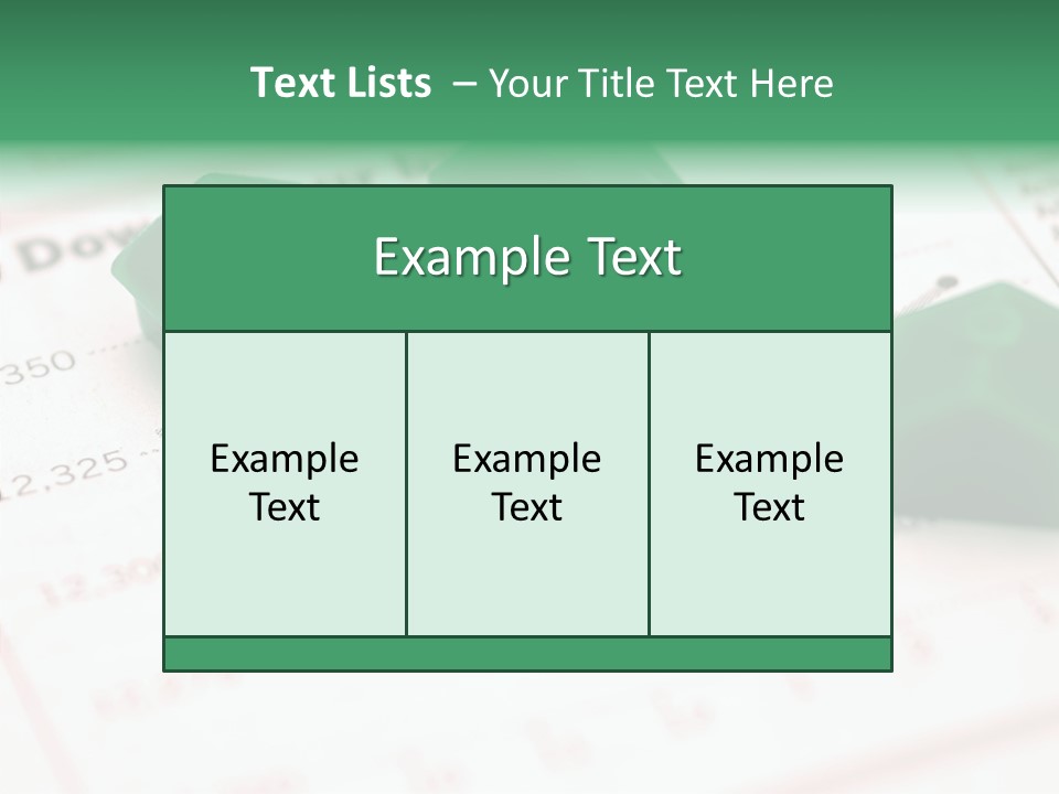 Economy Financial Market PowerPoint Template