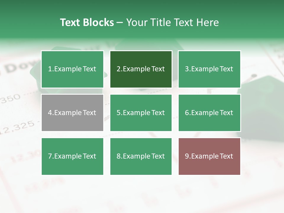 Economy Financial Market PowerPoint Template