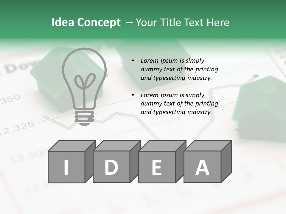 Economy Financial Market PowerPoint Template