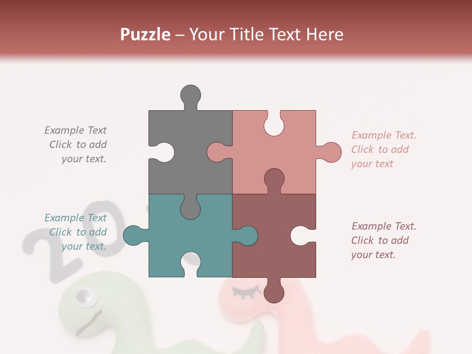 A Picture Of A Snake And A Worm On A Red Background PowerPoint Template