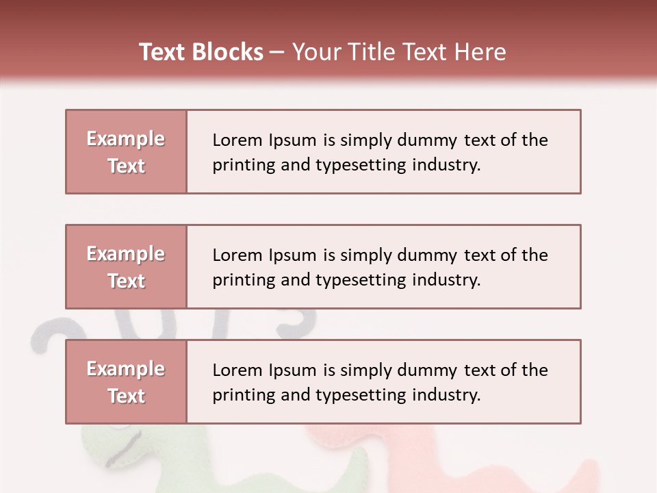 A Picture Of A Snake And A Worm On A Red Background PowerPoint Template