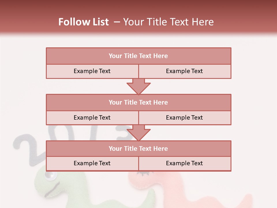 A Picture Of A Snake And A Worm On A Red Background PowerPoint Template