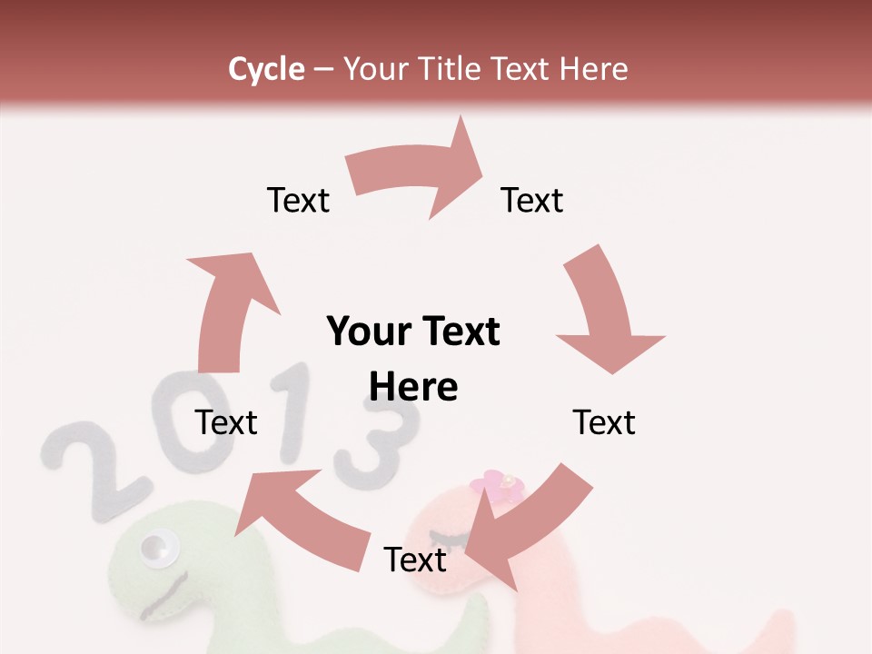 A Picture Of A Snake And A Worm On A Red Background PowerPoint Template