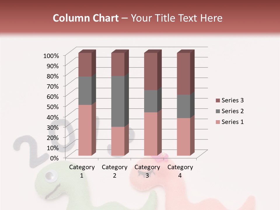 A Picture Of A Snake And A Worm On A Red Background PowerPoint Template
