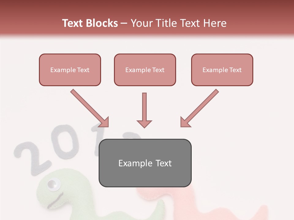 A Picture Of A Snake And A Worm On A Red Background PowerPoint Template