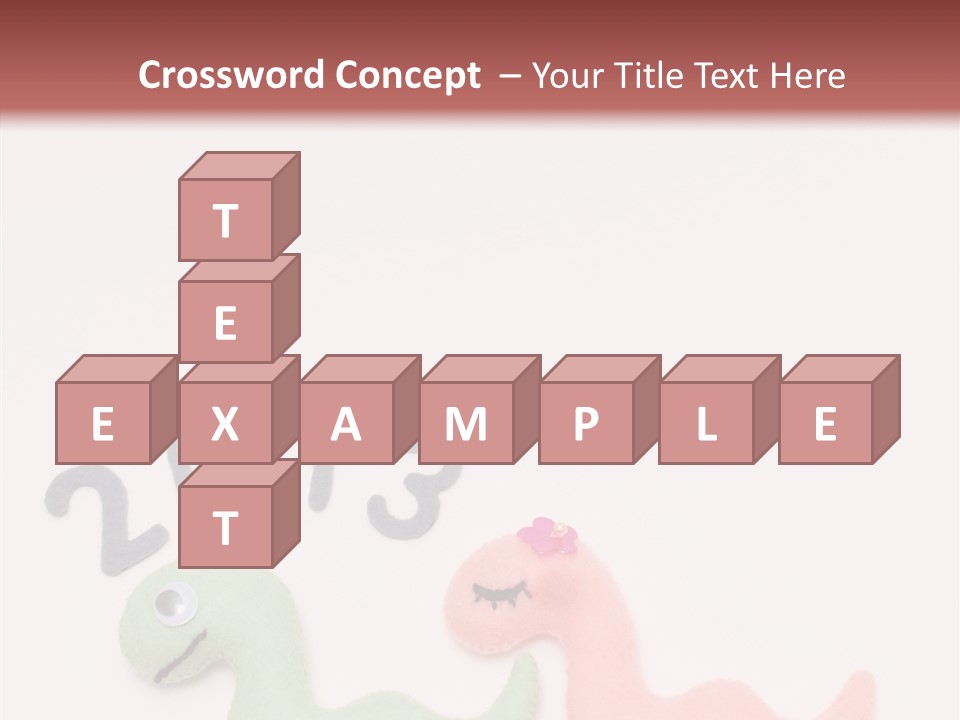 A Picture Of A Snake And A Worm On A Red Background PowerPoint Template