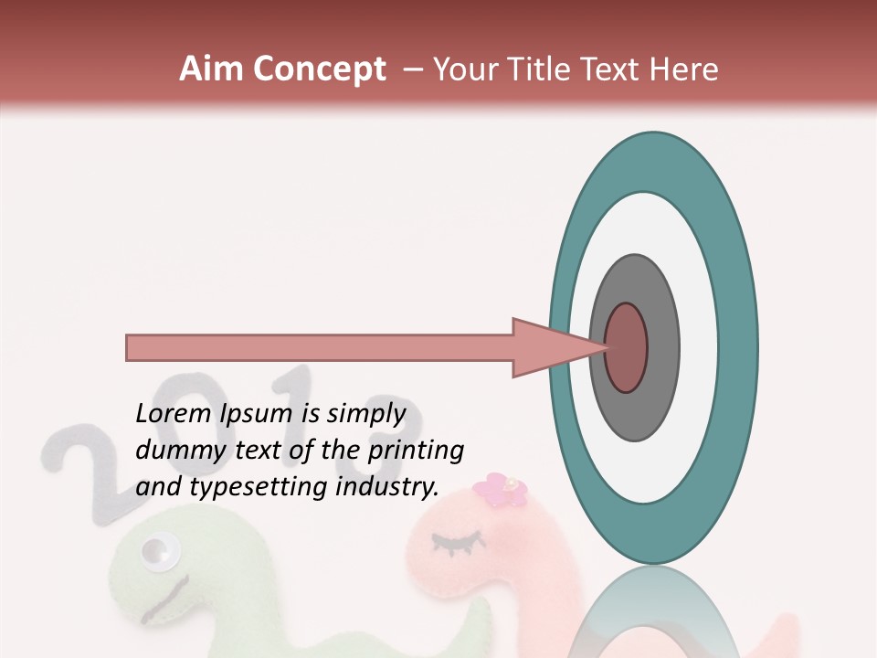 A Picture Of A Snake And A Worm On A Red Background PowerPoint Template