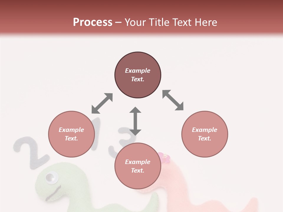 A Picture Of A Snake And A Worm On A Red Background PowerPoint Template