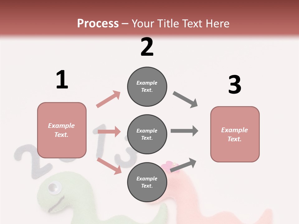 A Picture Of A Snake And A Worm On A Red Background PowerPoint Template