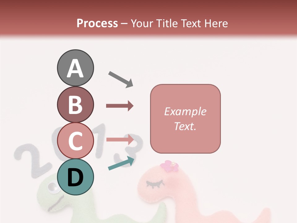 A Picture Of A Snake And A Worm On A Red Background PowerPoint Template