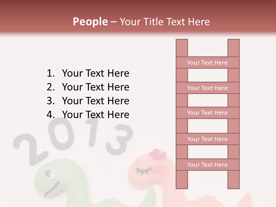 A Picture Of A Snake And A Worm On A Red Background PowerPoint Template