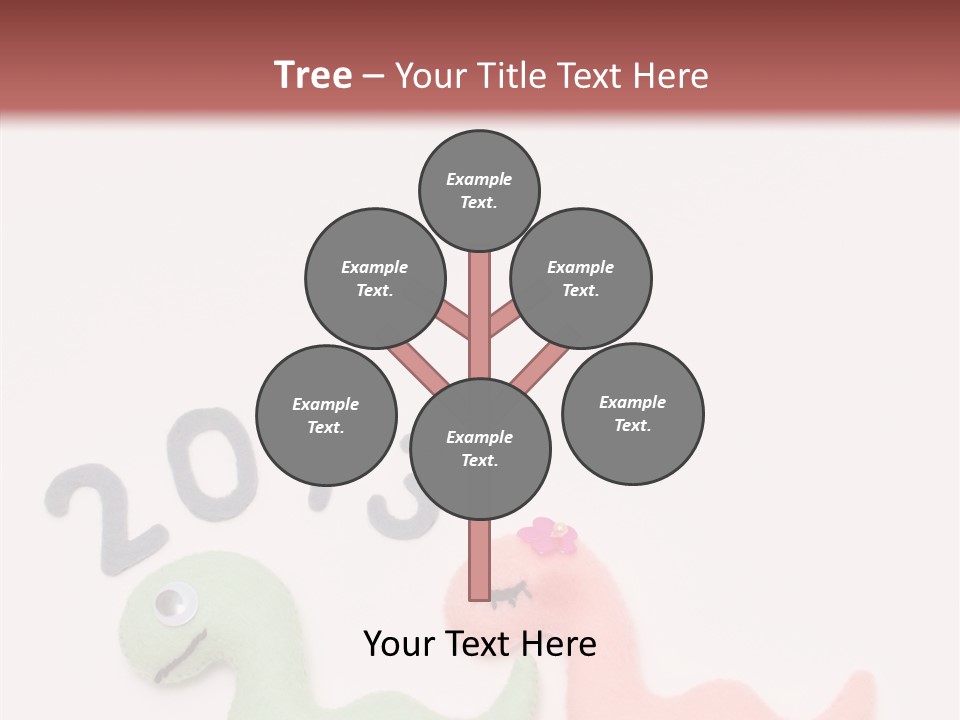 A Picture Of A Snake And A Worm On A Red Background PowerPoint Template