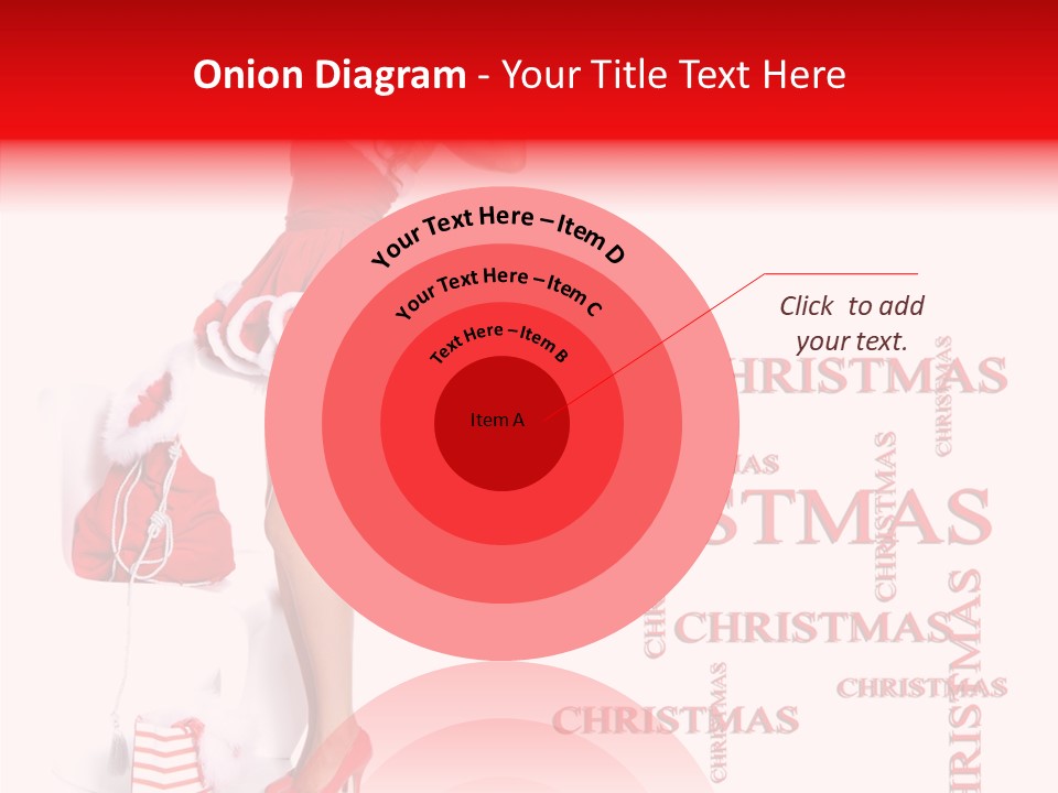 Young Holiday Happy PowerPoint Template