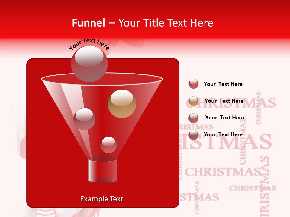 Young Holiday Happy PowerPoint Template