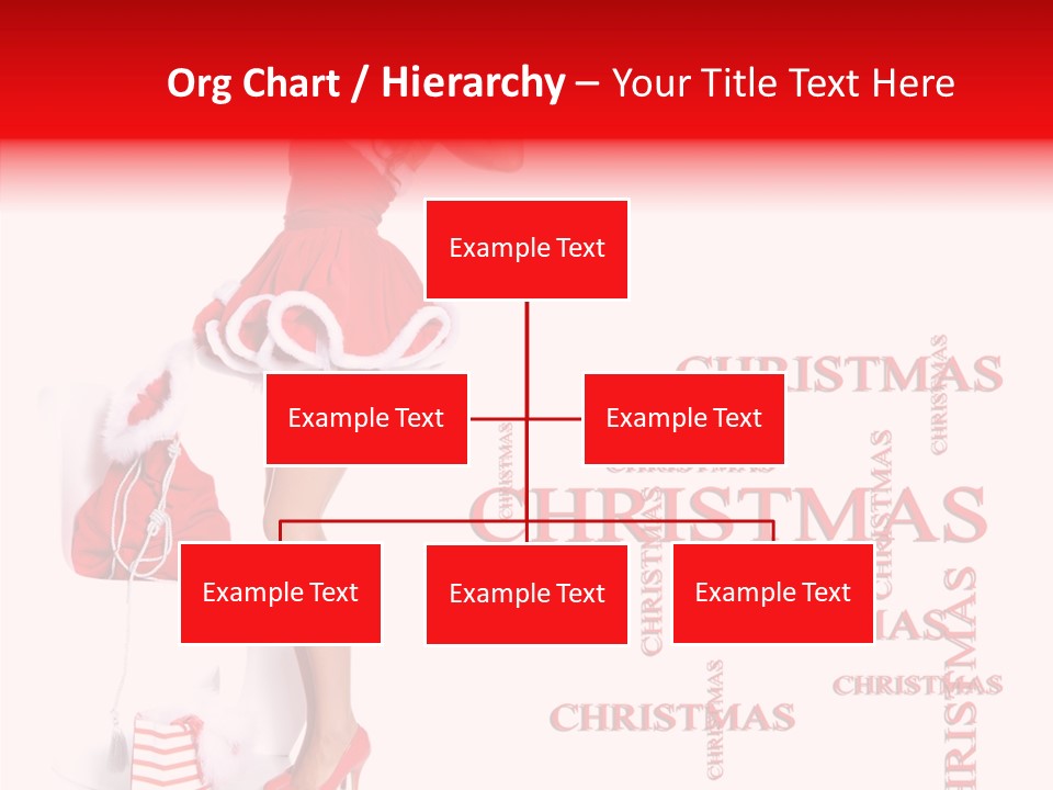 Young Holiday Happy PowerPoint Template