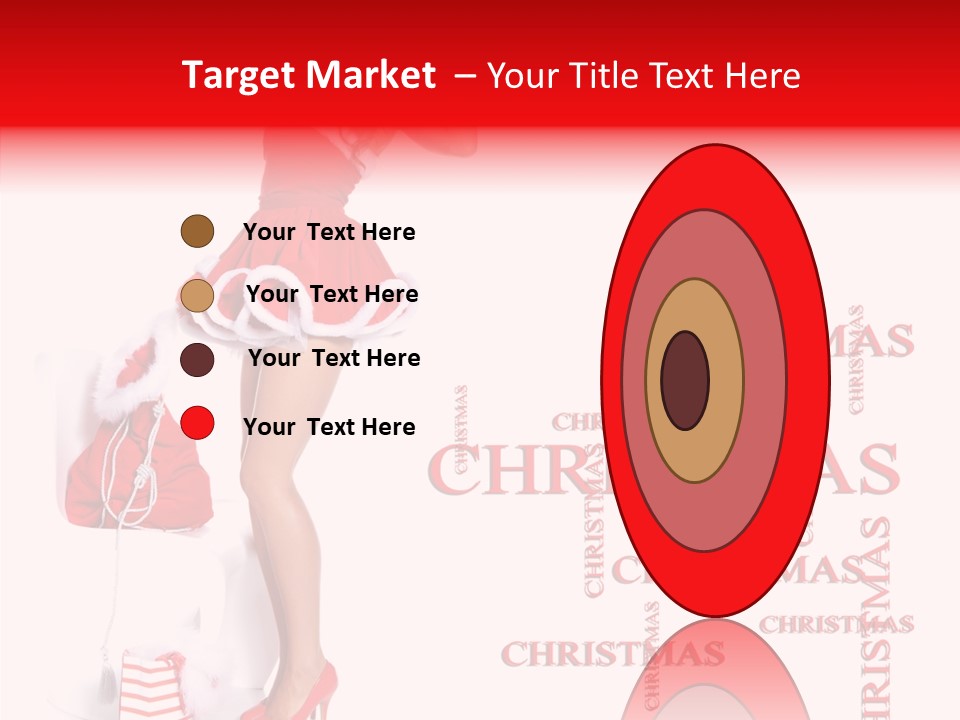 Young Holiday Happy PowerPoint Template