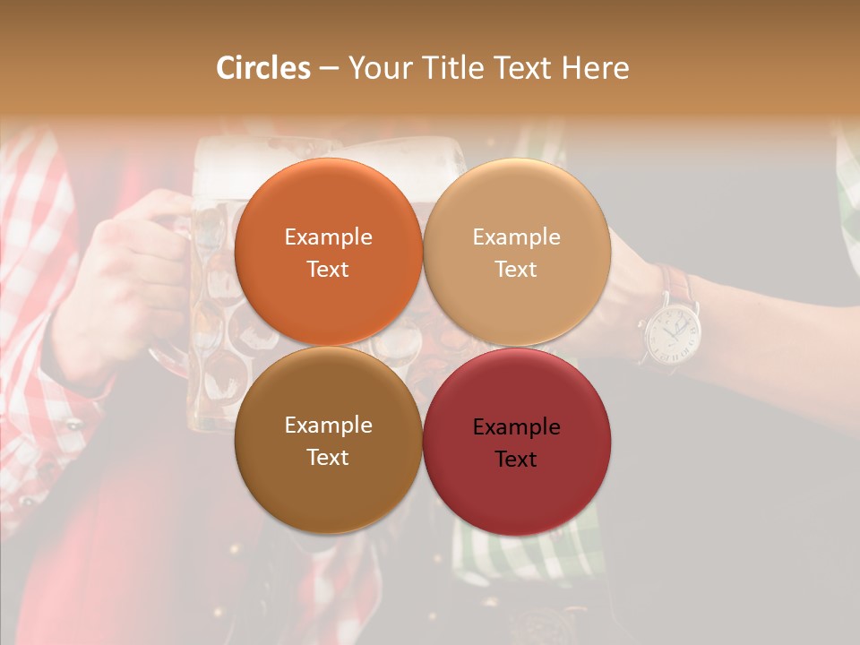 Bierglas Restaurant Wirtshaus PowerPoint Template