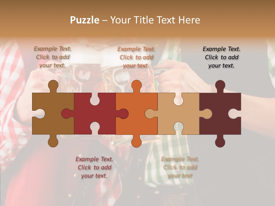 Bierglas Restaurant Wirtshaus PowerPoint Template
