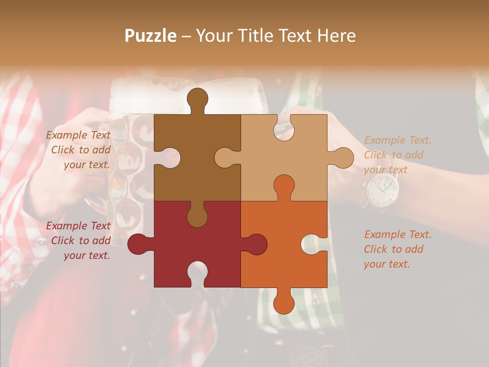 Bierglas Restaurant Wirtshaus PowerPoint Template