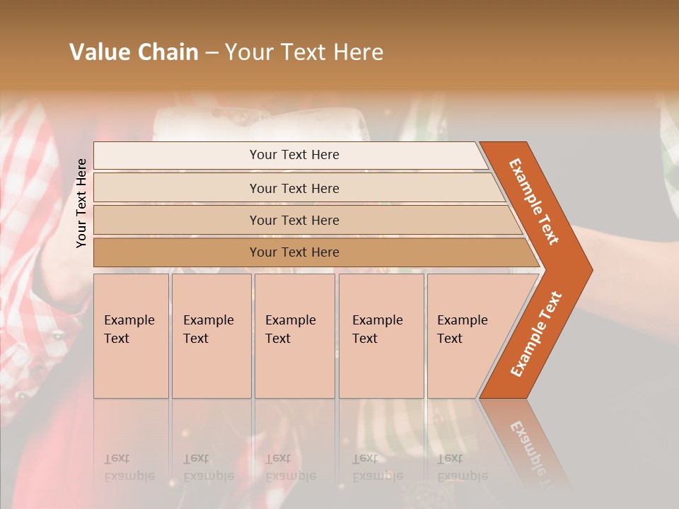 Bierglas Restaurant Wirtshaus PowerPoint Template