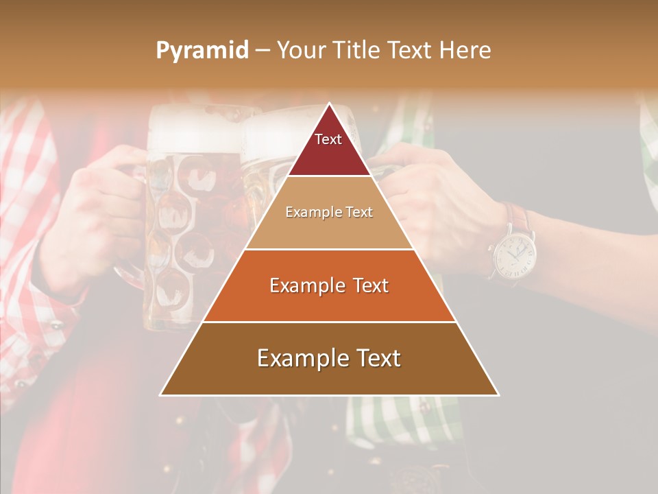 Bierglas Restaurant Wirtshaus PowerPoint Template