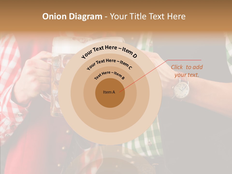 Bierglas Restaurant Wirtshaus PowerPoint Template