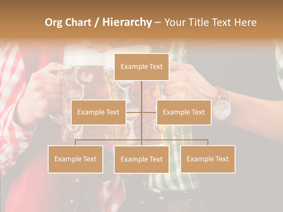 Bierglas Restaurant Wirtshaus PowerPoint Template