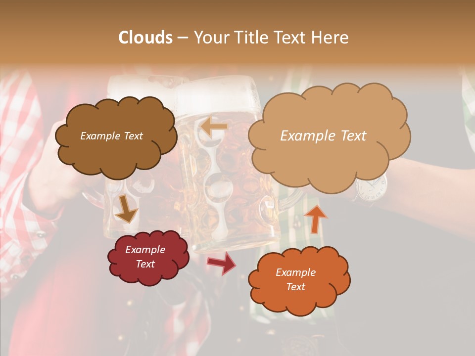 Bierglas Restaurant Wirtshaus PowerPoint Template