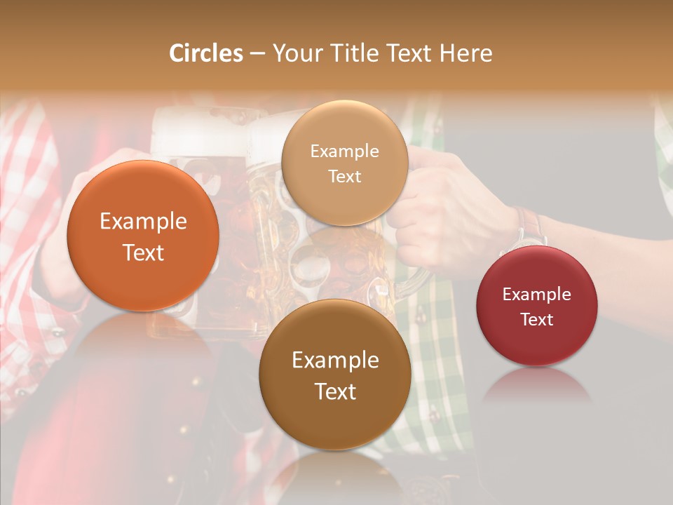 Bierglas Restaurant Wirtshaus PowerPoint Template