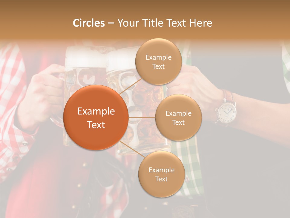 Bierglas Restaurant Wirtshaus PowerPoint Template