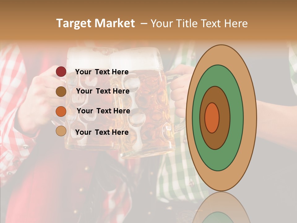 Bierglas Restaurant Wirtshaus PowerPoint Template