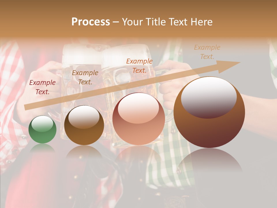 Bierglas Restaurant Wirtshaus PowerPoint Template