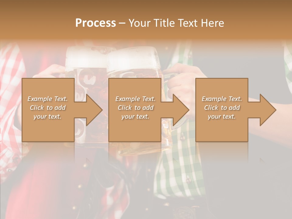 Bierglas Restaurant Wirtshaus PowerPoint Template