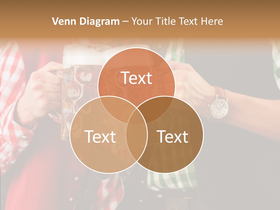 Bierglas Restaurant Wirtshaus PowerPoint Template
