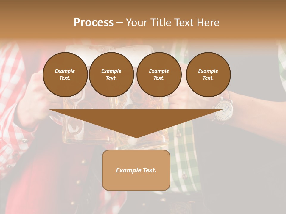 Bierglas Restaurant Wirtshaus PowerPoint Template