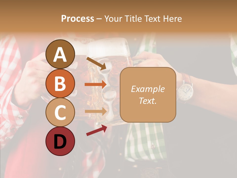 Bierglas Restaurant Wirtshaus PowerPoint Template