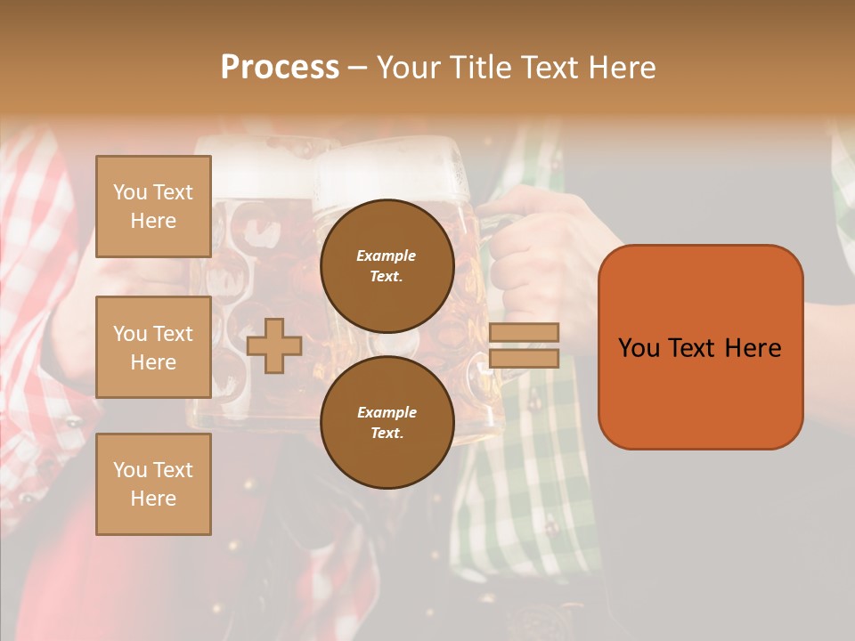 Bierglas Restaurant Wirtshaus PowerPoint Template