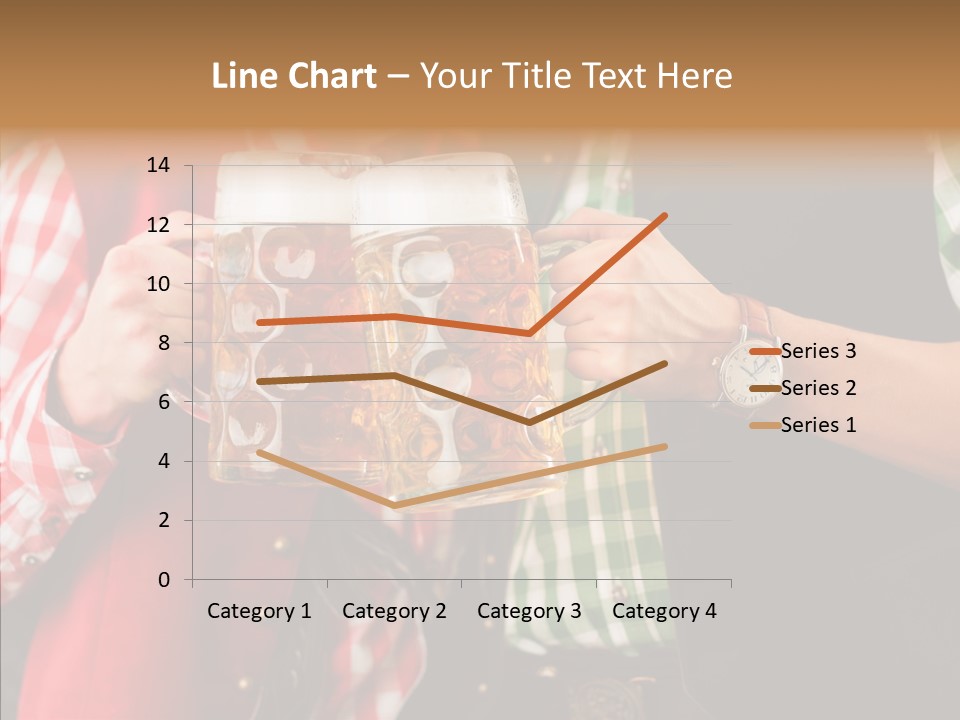 Bierglas Restaurant Wirtshaus PowerPoint Template