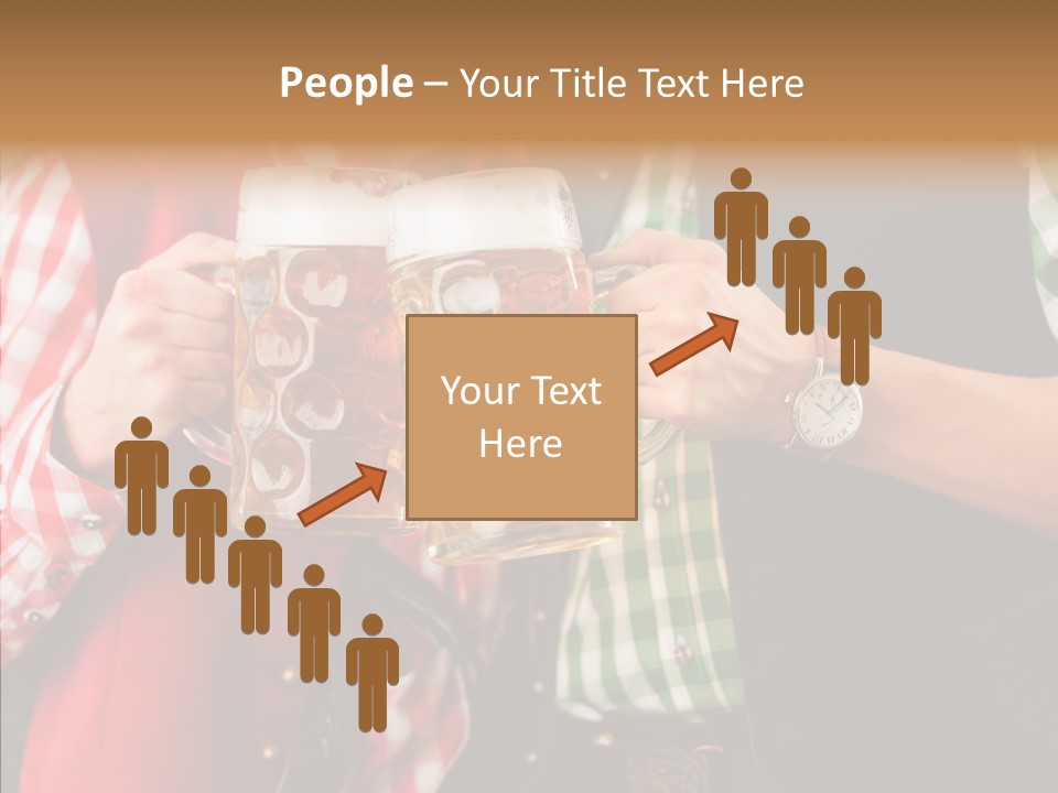 Bierglas Restaurant Wirtshaus PowerPoint Template