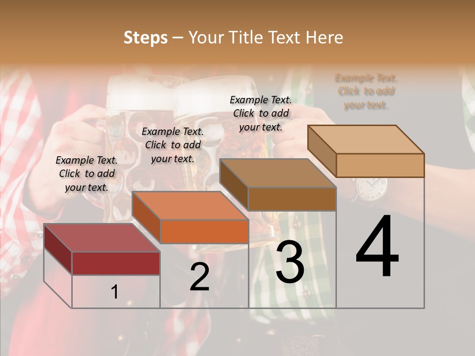Bierglas Restaurant Wirtshaus PowerPoint Template